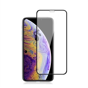 MOCOLO Silk Print HD Tempered Glass Full Glue Full Coverage Screen Guard Film for iPhone 11 Pro Max 6.5 inch (2019) / XS Max