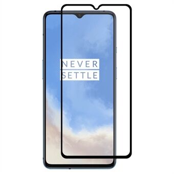 HAT PRINCE Full Glue 0.26mm 9H 2.5D Arc Edge Full Size Tempered Glass Screen Film for OnePlus 7T