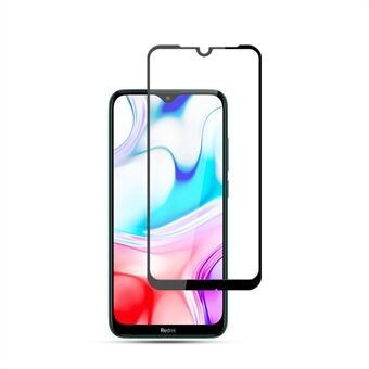 MOCOLO Silk Print Full Coverage HD Tempered Glass Screen Protector for Xiaomi Redmi 8A/Redmi 8