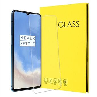 For OnePlus 7T 2.5D Arc Edge 9H Tempered Glass Protector Film