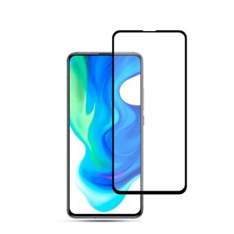 MOCOLO Silk Print Complete Covering Tempered Glass Screen Protector for Xiaomi Redmi K30 Pro/Poco F2 Pro - Black