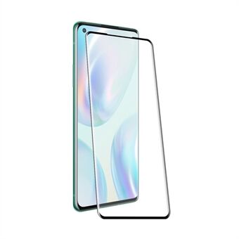 ENKAY 0.26mm 9H 3D Curved Full Glue Tempered Glass Full Screen Film for OnePlus 8