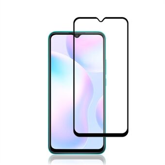 MOCOLO Silk Print Arc Edge Full Coverage 9H Tempered Glass Screen Film for Xiaomi Redmi 9A/9C