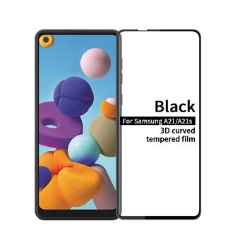 MOFI 3D Curved Tempered Glass Complete Covering Screen Protector for Samsung Galaxy A21/A21s