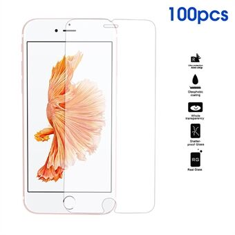 100Pcs/Set 0.25mm Tempered Glass Screen Protector Film for iPhone 8/7 Explosion-proof