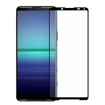 Full Screen Full Glue Tempered Glass Screen Film for Sony Xperia 5 II