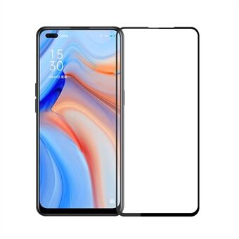 PINWUYO Full Screen Anti-explosion Tempered Glass Screen Protective Film (Full Glue) for Oppo Reno4 Z 5G