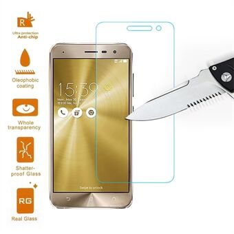 0.3mm Tempered Glass Screen Protector Film for Asus Zenfone 3 ZE520KL Arc Edge