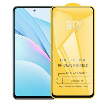 9D Curved Full Screen Tempered Glass Screen Protector Film (Side Glue) for Xiaomi Mi 10T Lite 5G