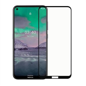 Full Glue Black Edges Tempered Glass Film for Nokia 3.4 Screen Protector