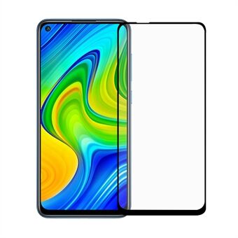 Full Screen Tempered Glass Screen Protector Film (Full Glue) for Xiaomi Redmi Note 9 5G