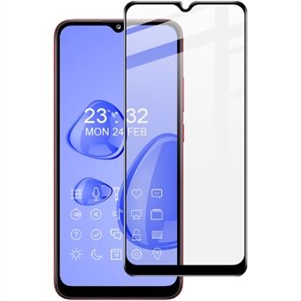 IMAK Pro+ Full Coverage Tempered Glass Film for Samsung Galaxy A02s (166.5x75.9x9.2mm) Screen Protector