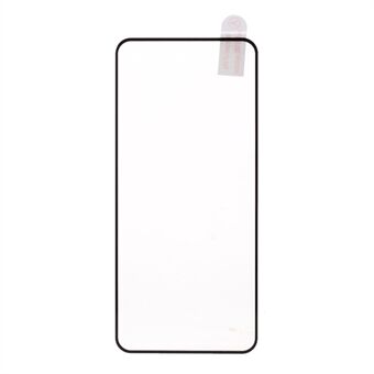 Full Coverage Screen Shield for Xiaomi Poco X3 Silk Printing Tempered Glass Protector (Full Glue)