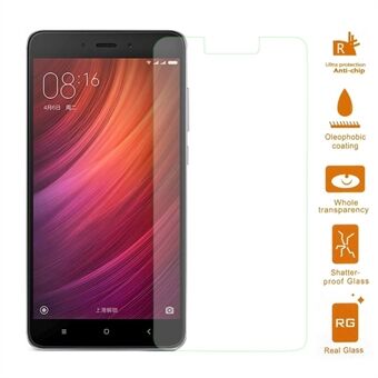 0.3mm Tempered Glass Screen Protector Film for Xiaomi Redmi Note 4 Arc Edge