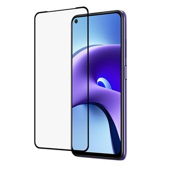 [Full Coverage] Anti-Burst Silk Printing Tempered Glass Screen Protector [Full Glue] for Xiaomi Redmi Note 9 5G/Redmi Note 9T 5G