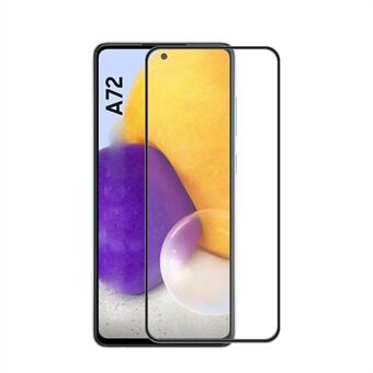 HAT-PRINCE Full Glue Anti-Drop High Definition Complete Covering Tempered Glass Screen Protector for Samsung Galaxy A72 4G/5G