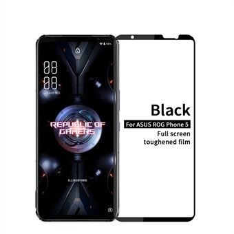 PINWUYO Anti-explosion Anti-fingerprint Tempered Glass Full Screen Full Glue Film for Asus ROG Phone 5