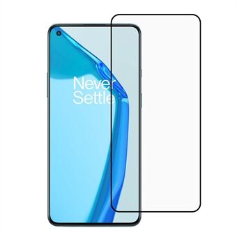 Full Size Coverage Full Glue Silk Print Tempered Glass Screen Protector for OnePlus 9R