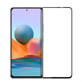 MOFI Anti-burst Complete Covering Tempered Glass Screen Protector Full Glue Film for Xiaomi Redmi Note 10 Pro / Note 10 Pro Max