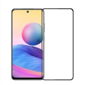 PINWUYO Full Glue Anti-explosion Anti-fingerprint Tempered Glass Screen Protector for Xiaomi Redmi Note 10 5G