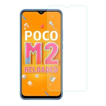 0.3mm Arc Edge Tempered Glass Screen Film Protector for Xiaomi Poco M2 Reloaded