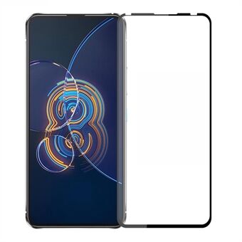 PINWUYO Ultra Clear Anti-fingerprint Full Coverage Tempered Glass Screen Protector Film Guard for Asus Zenfone 8 Flip/Zenfone 8 ZS590KS (Global Version)