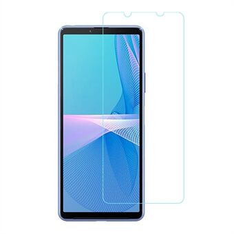 0.25mm Arc Edge Ultra Clear High Definition Tempered Glass Screen Protector Film for Sony Xperia 10 III 5G