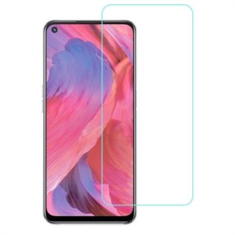 Well-Protected High Definition Screen Protector 0.25mm Large Arc Edge Tempered Glass Film for Oppo A74 5G