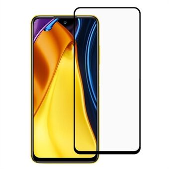 Silk Printing Full Screen Coverage Shatter-Proof Tempered Glass Full Glue Protector for Xiaomi Redmi Note 10 5G/Poco M3 Pro 4G/Poco M3 Pro 5G