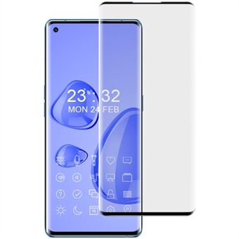 IMAK 3D Curved Full Screen HD Tempered Glass Screen Protector for Oppo Reno6 Pro+ 5G/Pro 5G (Snapdragon)