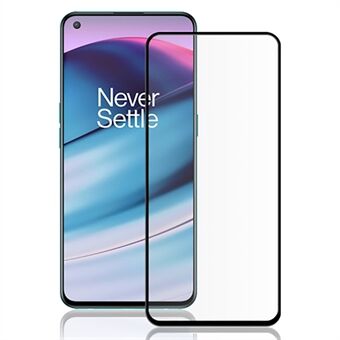 MOCOLO Full Screen 3D Curved Edge Dispensing Tempered Glass Protector for OnePlus Nord CE 5G - Black