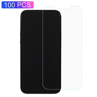 100Pcs/Pack 0.25mm Arc Edge Anti-Explosion Tempered Glass Screen Protector Film for iPhone 13 6.1 inch/13 Pro 6.1 inch