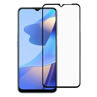 RURIHAI Full Glue 9H Hardness 2.5D Edge Case Friendly Solid Defense Tempered Glass Screen Protector for Oppo A16/A16s/A54s