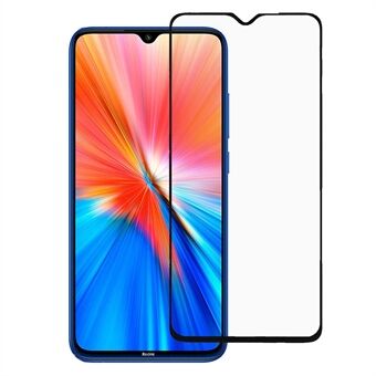 HD Clear Full Screen Full Glue Bubble Free Silk Print Tempered Glass Protector for Xiaomi Redmi Note 8 2021