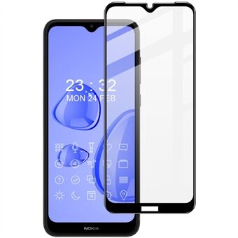 IMAK Pro+ Full HD Clear 9H Anti-Scratch Full Coverage Full Glue Tempered Glass Film for Nokia C30