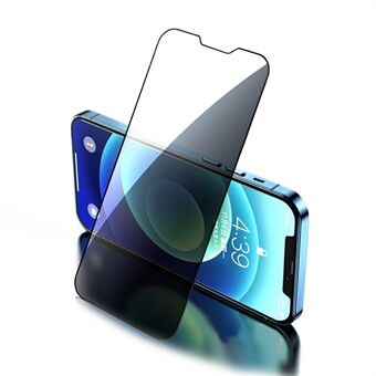 JOYROOM Anti-peep Silk Print Full Glue Tempered Glass Screen Protector for iPhone 13 Pro Max 6.7 inch