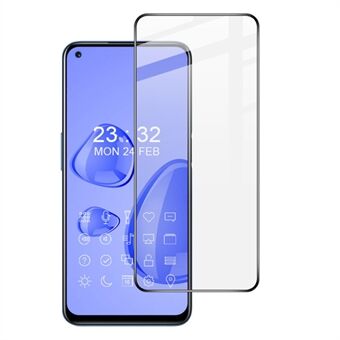 IMAK Pro+ Full Cover Full Glue Clear 9H Anti-Scratch Tempered Glass Screen Protector for Realme Narzo 30 5G