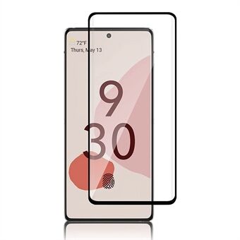 Full Cover Side Glue Premium 9D Silk Printing Tempered Glass Screen Protector for Google Pixel 6 Pro