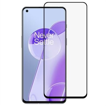 Full Glue Silk Printing Full Coverage Tempered Glass Screen Protector for OnePlus 9RT 5G