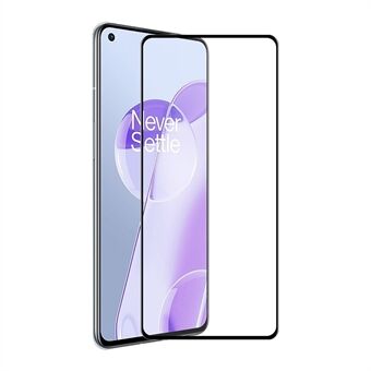 HAT-PRINCE Sensitive Touch 6D Silk Printing Full Glue Anti-oil HD Full-screen Tempered Glass Screen Protectors for OnePlus 9RT 5G