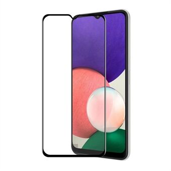 HAT-PRINCE HD Wear-resistant Anti-bubble 6D Silk Printing Full Glue Full Screen Covering Tempered Glass Screen Protectors for Samsung Galaxy A22 5G (EU Version)