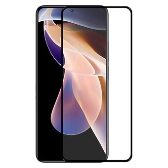 HAT PRINCE 0.26mm Full Glue 9H 2.5D Explosion-proof HD Full Coverage Tempered Glass Screen Protector Film for Xiaomi Redmi Note 11 Pro/Note 11 Pro+