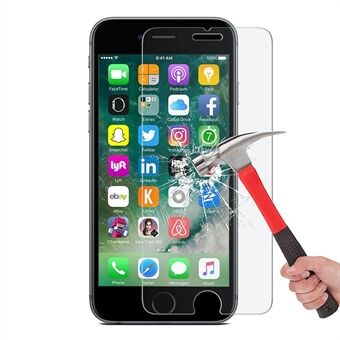 ENKAY for iPhone 8 / 7 2.5D Tempered Glass Screen Protector Film 0.26mm 9H Arc Edge