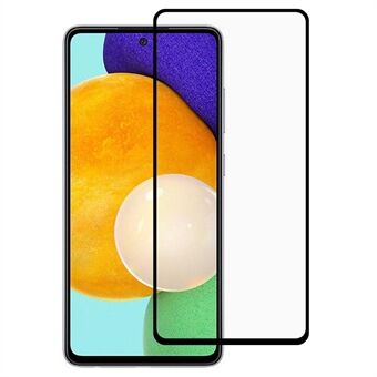 Silk Printing High Clarify Full Cover Full Glue Anti-Scratch Bubble Free Tempered Glass Film for Samsung Galaxy A53 5G