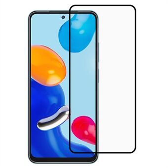 For Xiaomi Redmi Note 11 4G (Qualcomm)/Redmi Note 11S 4G Explosion-proof Full Glue Bubble-free HD Silk Printing Full Screen Tempered Glass Protective Film