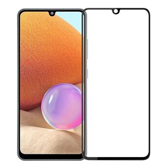 PINWUYO JK-2 Tempered Glass Film for Samsung Galaxy A33 5G, HD Full Cover Full Glue Explosion-Proof Screen Protector, Anti-fingerprint, 3D Arc Edges 9 Hardness