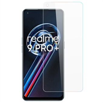 For Realme 9 Pro+ Accurate Touch Anti-broken 0.3mm Arc Edge HD Screen Protector Tempered Glass Film Guard