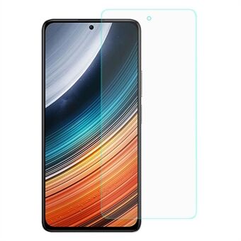 For Xiaomi Redmi K40S Screen Protector HD Clarity 0.3mm Arc Edge Tempered Glass Anti-Scratch Bubble-Free Film