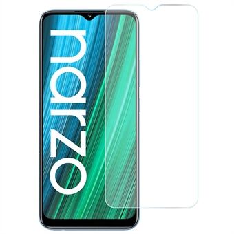 For Realme Narzo 50A Prime 0.3mm Arc Edge Screen Protector Ultra Clear Anti-explosion Tempered Glass Film