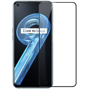 NILLKIN For Realme 9i/C35 4G Ant-Explosion Full Screen Tempered Glass CP+PRO 0.33mm 9H Hardness Scratch Resistant Screen Protector with Black Edge